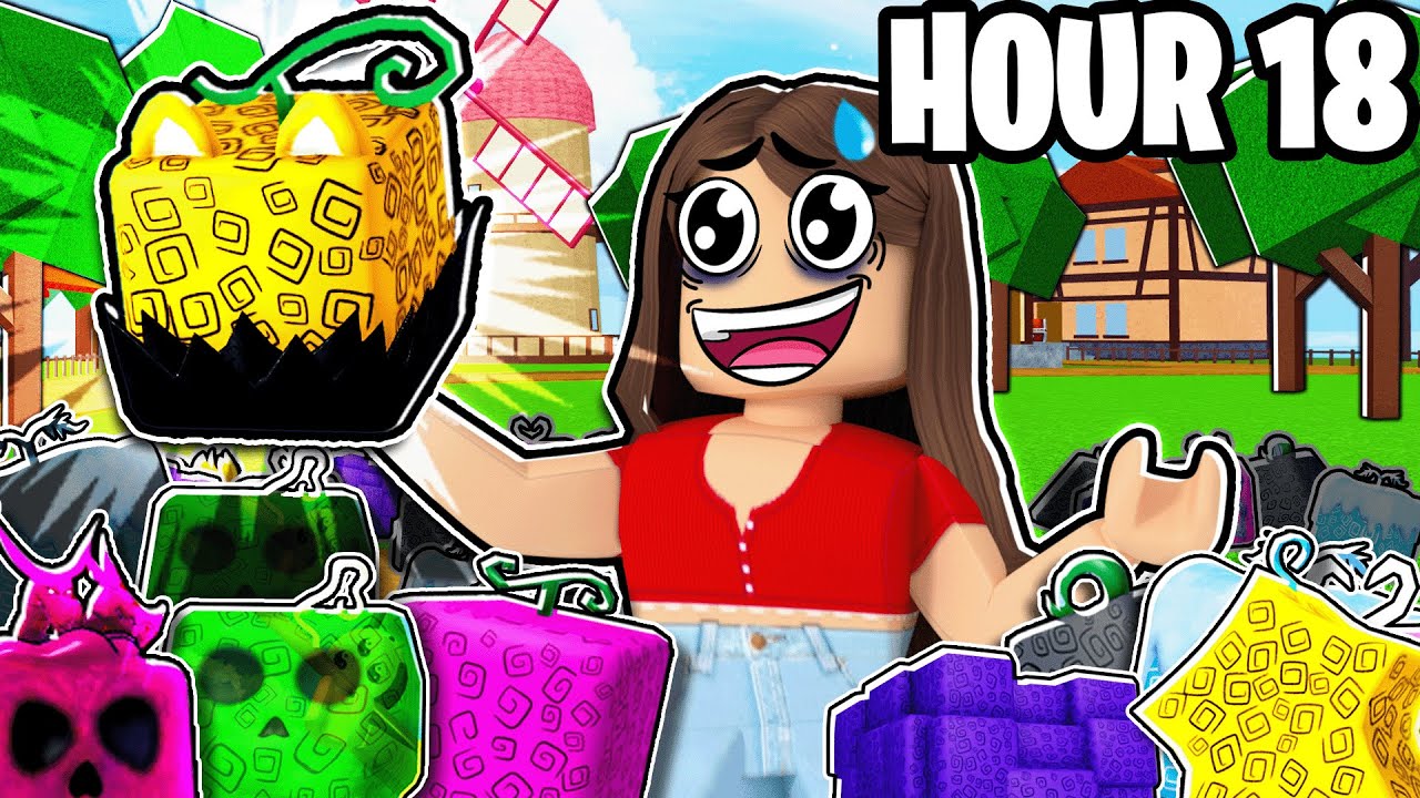 We Can't Leave Until We Roll A MYTHICAL FRUIT In Blox Fruits!