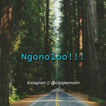 Belajaro utep koyo kereta api ke lo😏😏