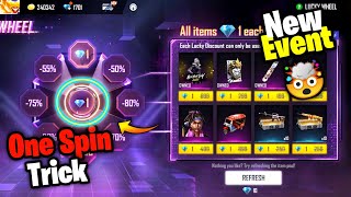 FREE FIRE NEW LUCKY WHEEL EVENT - FREE FIRE NEW EVENT !! TECHNO BANDA