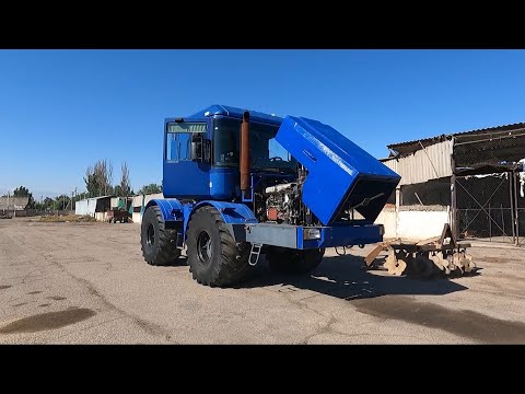 Видео: МЕЧТА ТРАКТОРИСТА: Кровать, ТВ и Холодильник! | Трактор К-700 с кабиной Renault Magnum