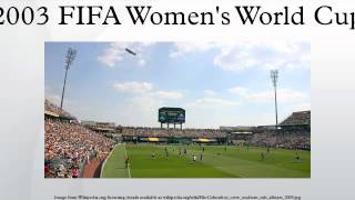 2003 FIFA Women's World Cup