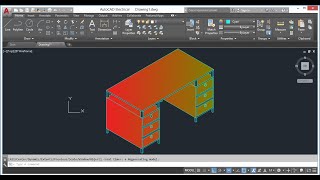 How to create a isometric view in AutoCAD.