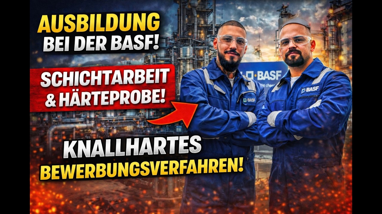 BASF Chemikanten-Ausbildung, so ist es WIRKLICH!