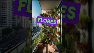 Transforma tu balcón en un jardín vertical: ¡Oasis urbano en espacios pequeños! #jardín vertical