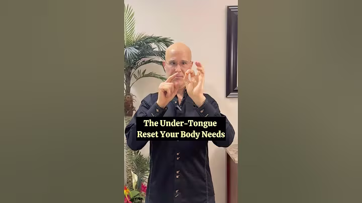 몸에 필요한 혀 밑 리셋! #drmandell #건강 #뇌 #몸