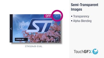 TouchGFX: Advanced GUI on STM32