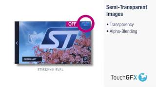 TouchGFX: Advanced GUI on STM32