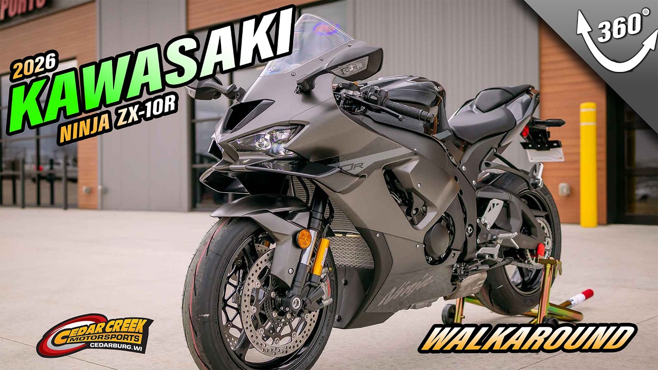 Walkaround | 2026 Kawasaki Ninja® ZX™-10R - YouTube