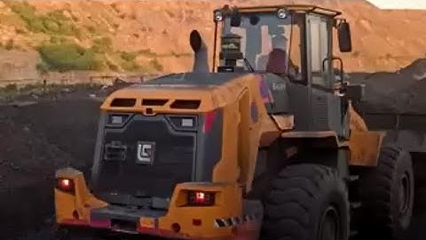 LiuGong 848H Wheel Loader Machine|| Coal loading in Coal Mines||