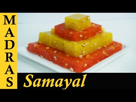 bombay-halwa-recipe-in-tamil-|-corn-flour-halwa-in-tamil-|-bombay-karachi-halwa