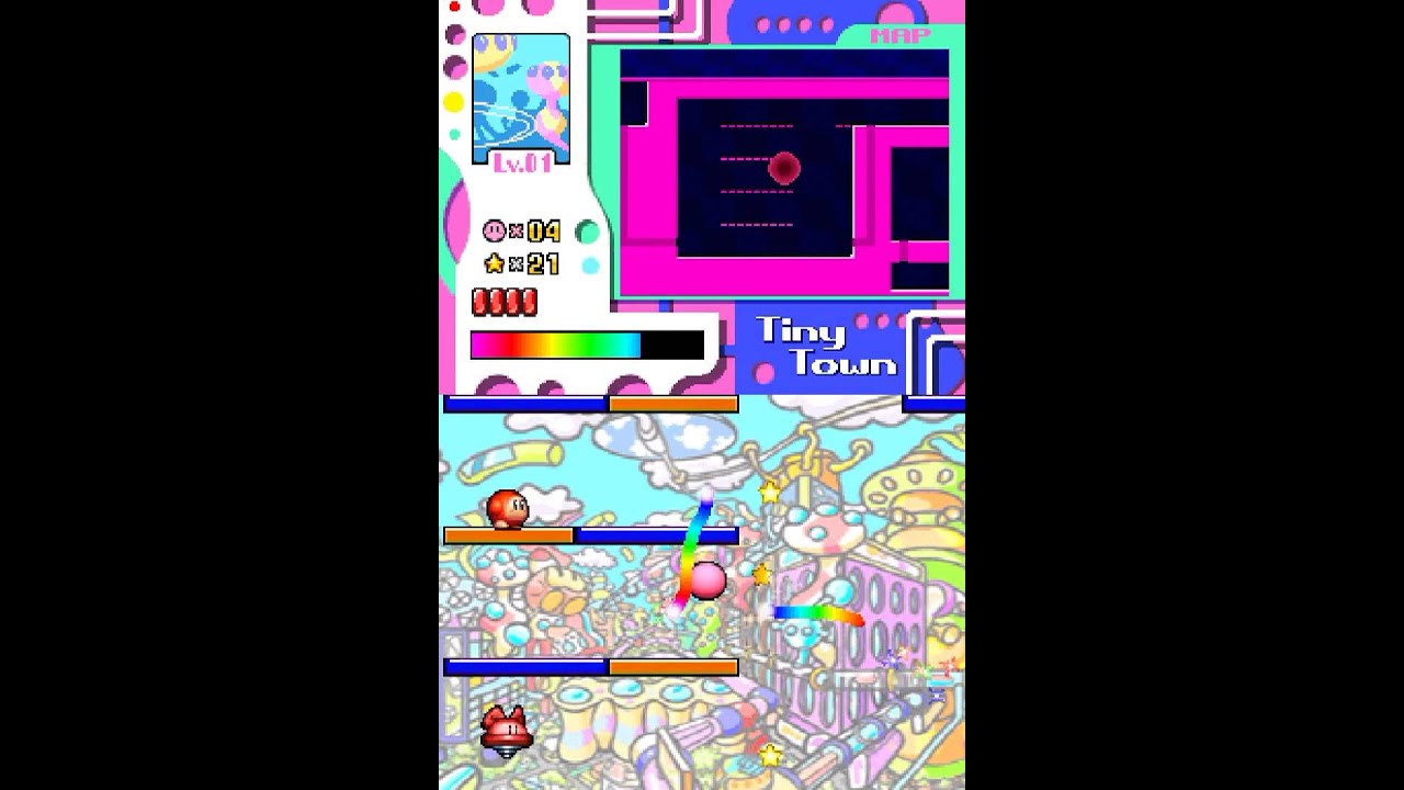 Touch! Kirby's Magic Paintbrush Gameplay DS YouTube
