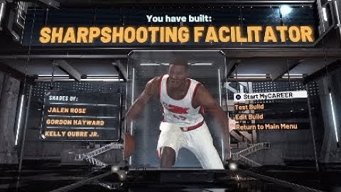 How to make a Sharpshooting Facilitator with HoF playmaking badges in NBA2K21