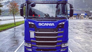 POV Driving Scania S560 - Trollveggen Stasjon E136