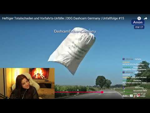 Fahrradfahrer fast erschlagen - DashcamDriversGermany Reaction