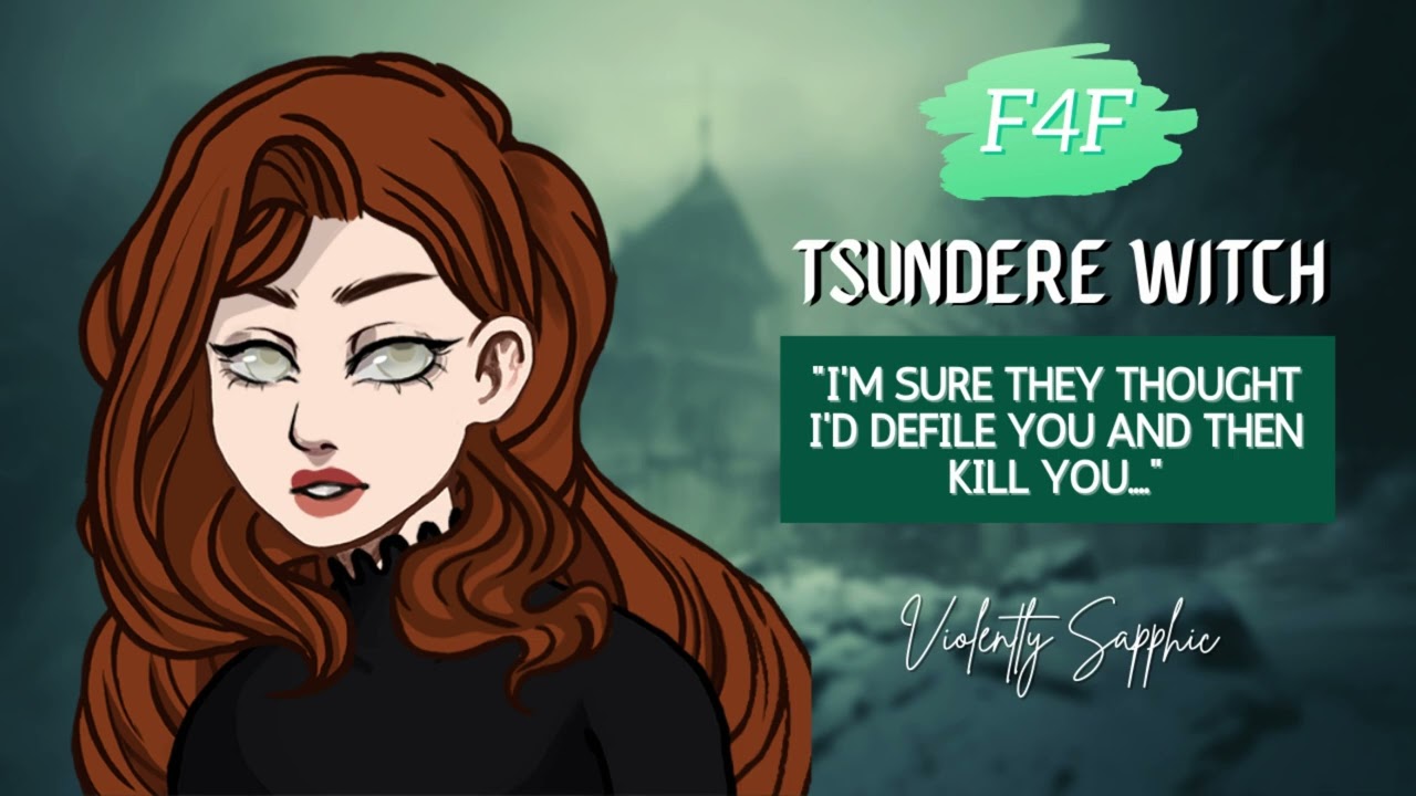 ASMR Tsundere Witch Takes You In | F4TF [Медленное горение] [Ролевая игра] немного [Утверждение п...