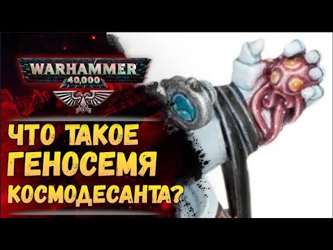 Видео: Прогеноиды и геносемя космоджесанта. Как это работает? История мира Warhammer 40000
