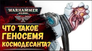 Прогеноиды и геносемя космоджесанта. Как это работает? История мира Warhammer 40000