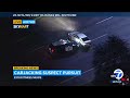 Full chase chp slams into car to end wild pursuit on 101 freeway