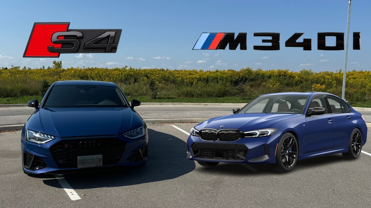 Audi S4 vs BMW M340i | Which is the Better Buy? - YouTube
