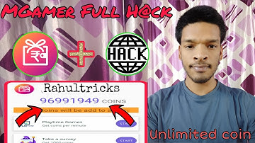 MGamer App Coin H@ck | mGamer Unlimited Coin Trick | mGamer Unlimited Refer Trick | Rahultricks🤑