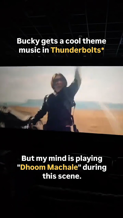 Bucky does Dhoom Machale in Thunderbolts* #shorts #thunderbolts #buckybarnes #dhoom #johnabraham