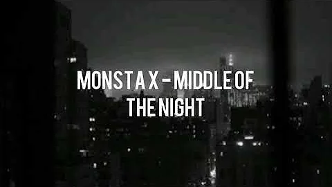 Monsta X - Middle Of The Night (Karaoke Ver.)