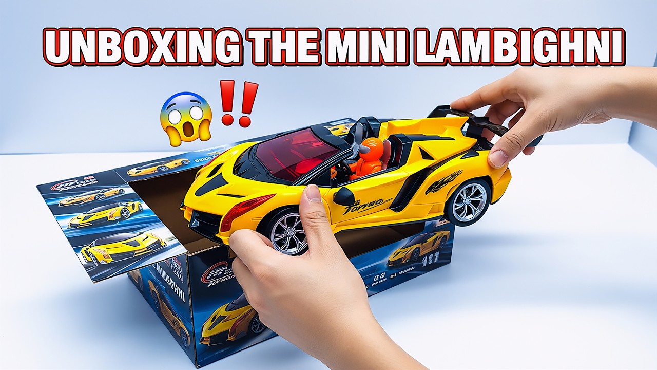 Remote Control High Speed Rc Lamborghini Car Unboxing