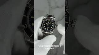Comment régler l’heure sur une montre automatique #tutoriel #montres #watches Comment régler l’heure sur une montre automatique #tutoriel #montres #watches