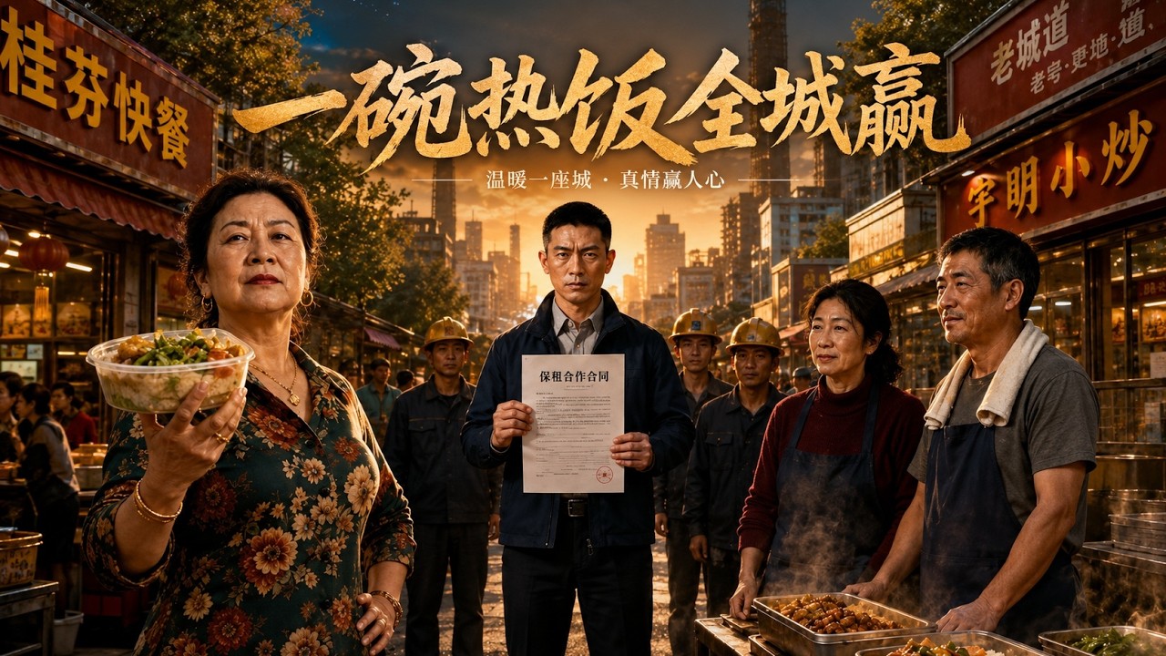 【高清全集】《一碗热饭赢全城》 #逆袭 #爱情 #甜宠 #反转 #热门短剧 #drama #爽剧 #電影 #精彩影视 #AI短剧