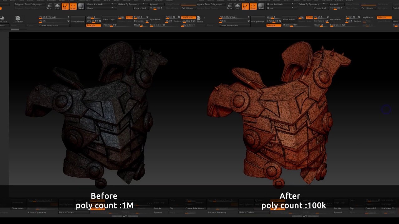 not enough memory for decimation zbrush