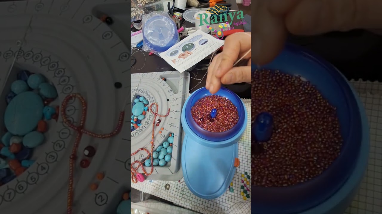 آلة لف الخرز الكهربائية بتسهل علينا شغل كتير 