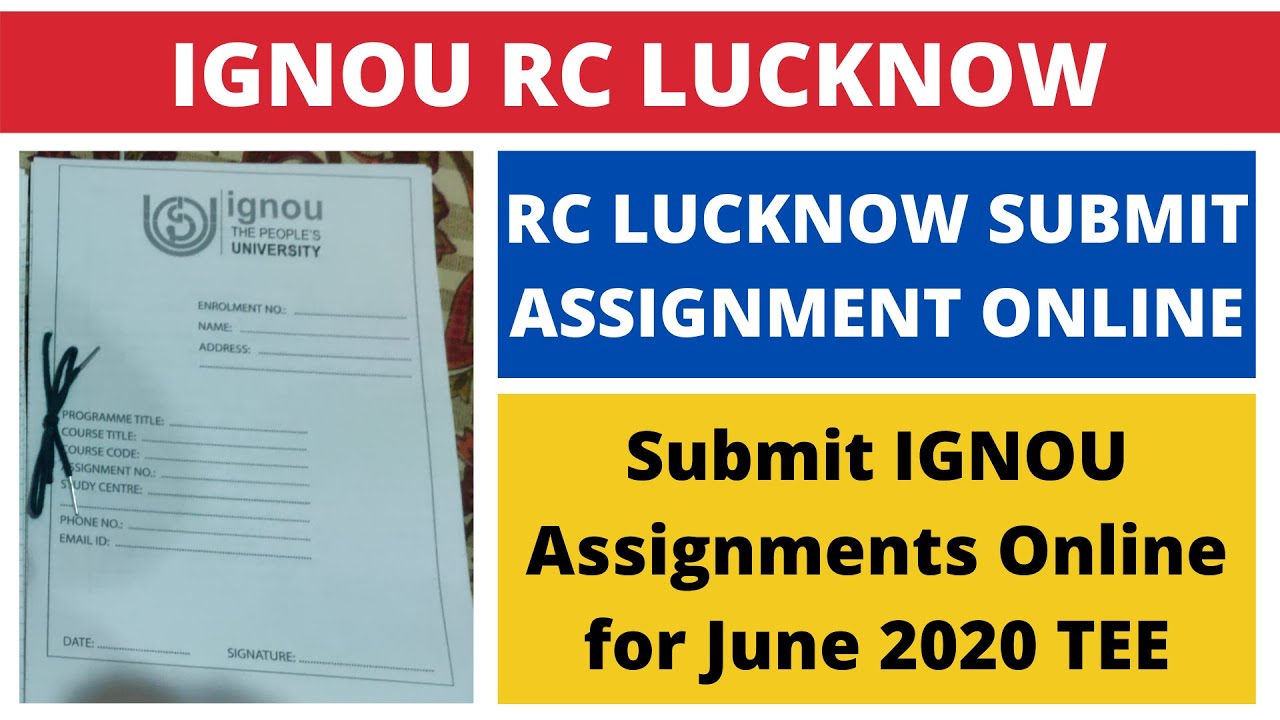 rc lucknow assignment submission 2022