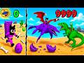 🌞Яйцо стало ДИНОЗАВРОМ! - Dino Battle # 3