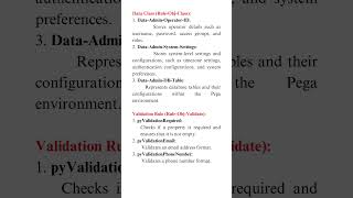 Data Class in PEGA | #Pega | #PegaDataClass
