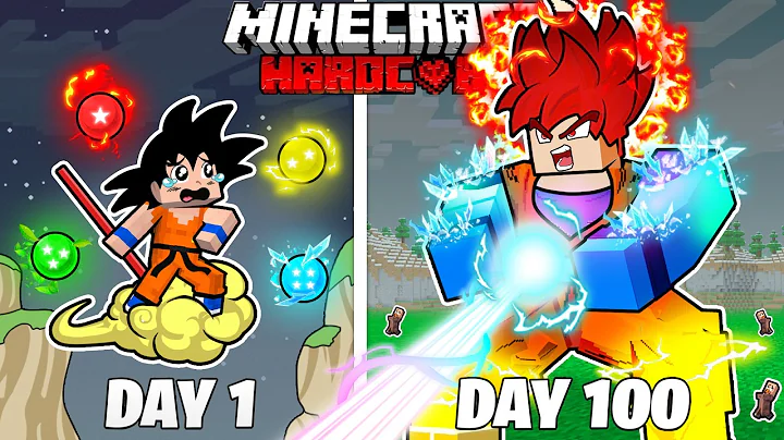 I Survived 100 Days as ELEMENTAL GOKU in HARDCORE Minecraft