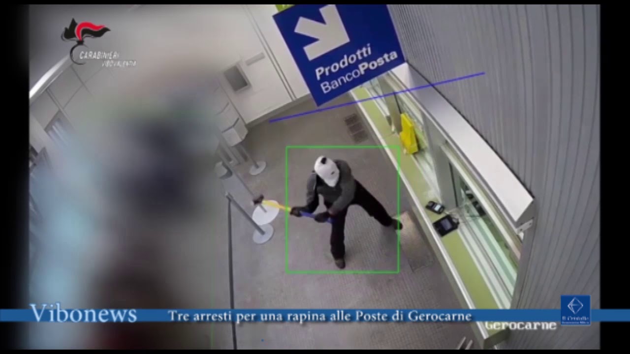 Tre arresti per una rapina alle Poste di Gerocarne