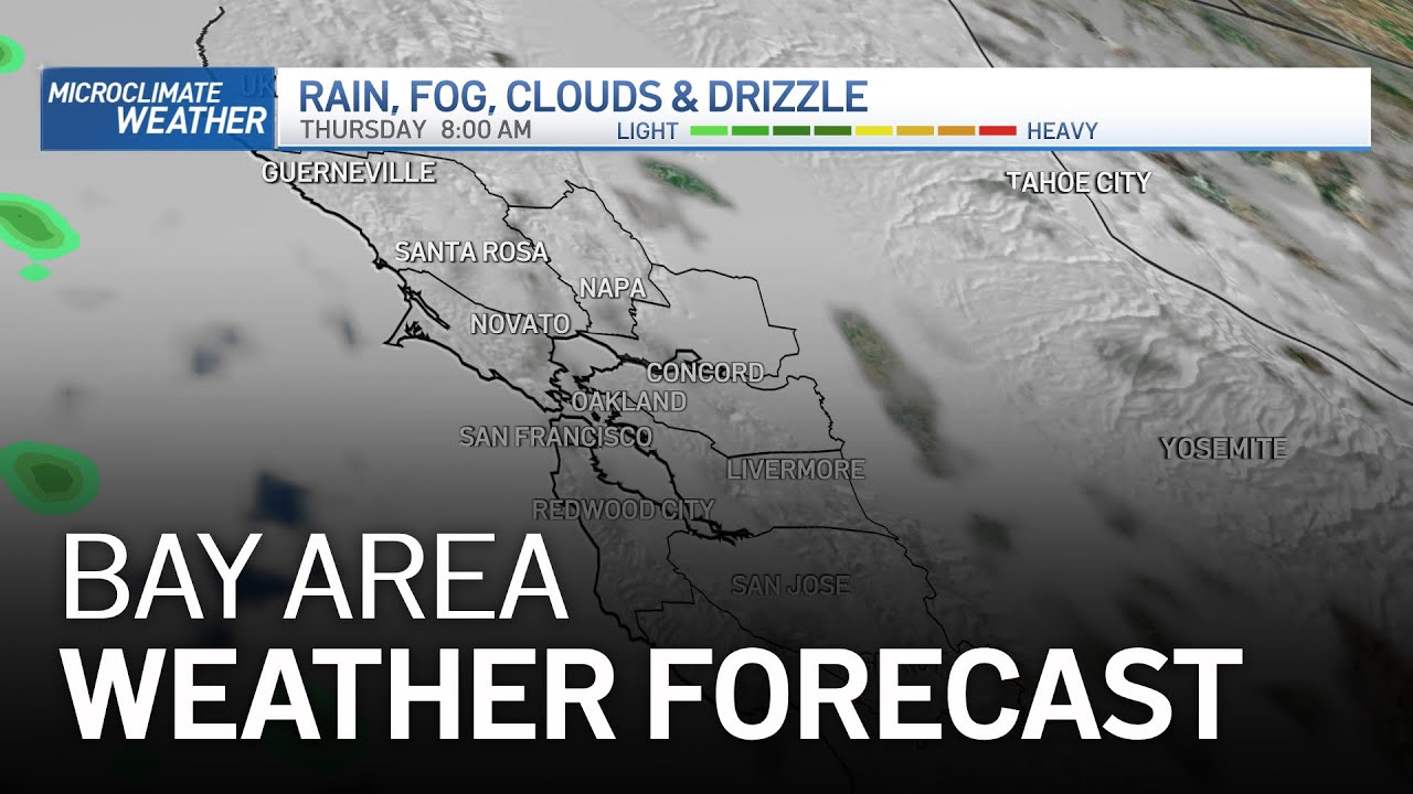 Bay Area Forecast: Morning Clouds and Much-Needed Rain Soon - YouTube