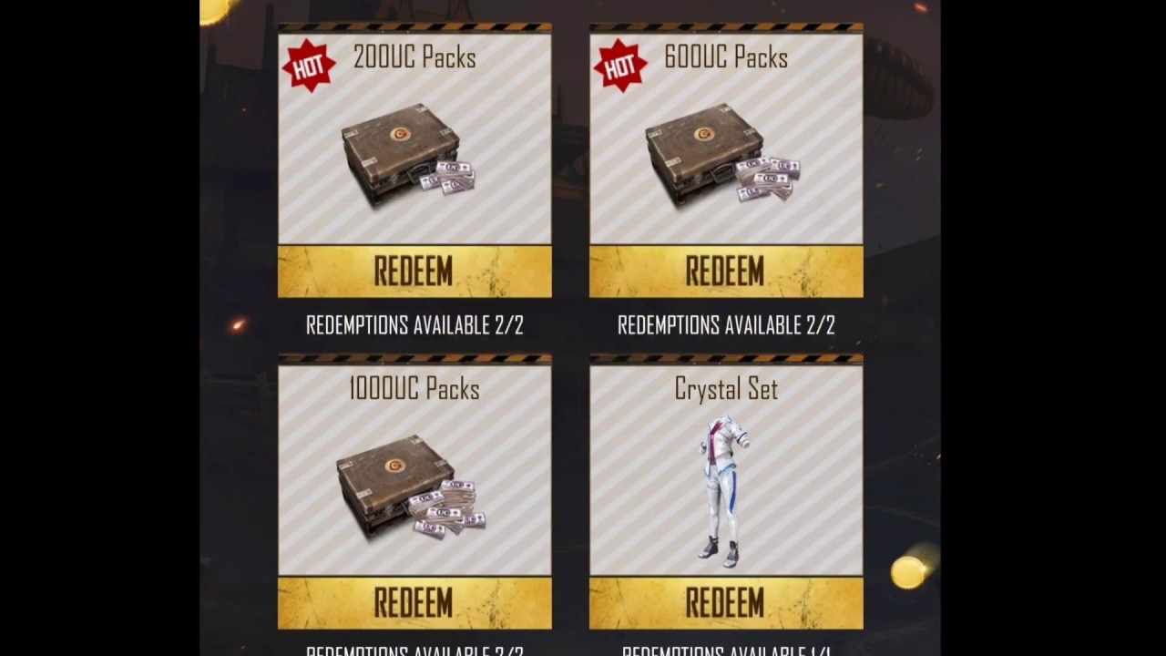 BONUS CHALLENGE UNLIMITED UC REDEEM TRICK