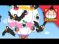 Deflated Hot Air Balloon | Easy Clean Repair Shop | Cartoons for toddlers | REDMON
