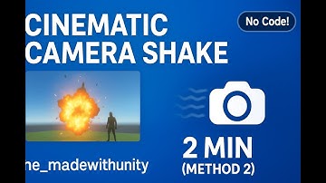 Cinematic Camera Shake in 2 MIN! (Unity + DOTween) 🎬