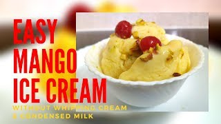 This video shows how to make easy mango ice cream at home with minimum
ingredients.the ingredients used are milk ,sugar,corn flour and some
pieces.vani...