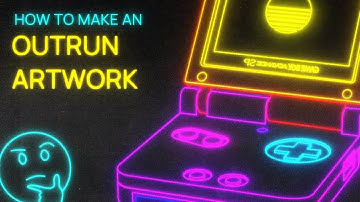 [archive] how to make OUTRUN/SYNTHWAVE art