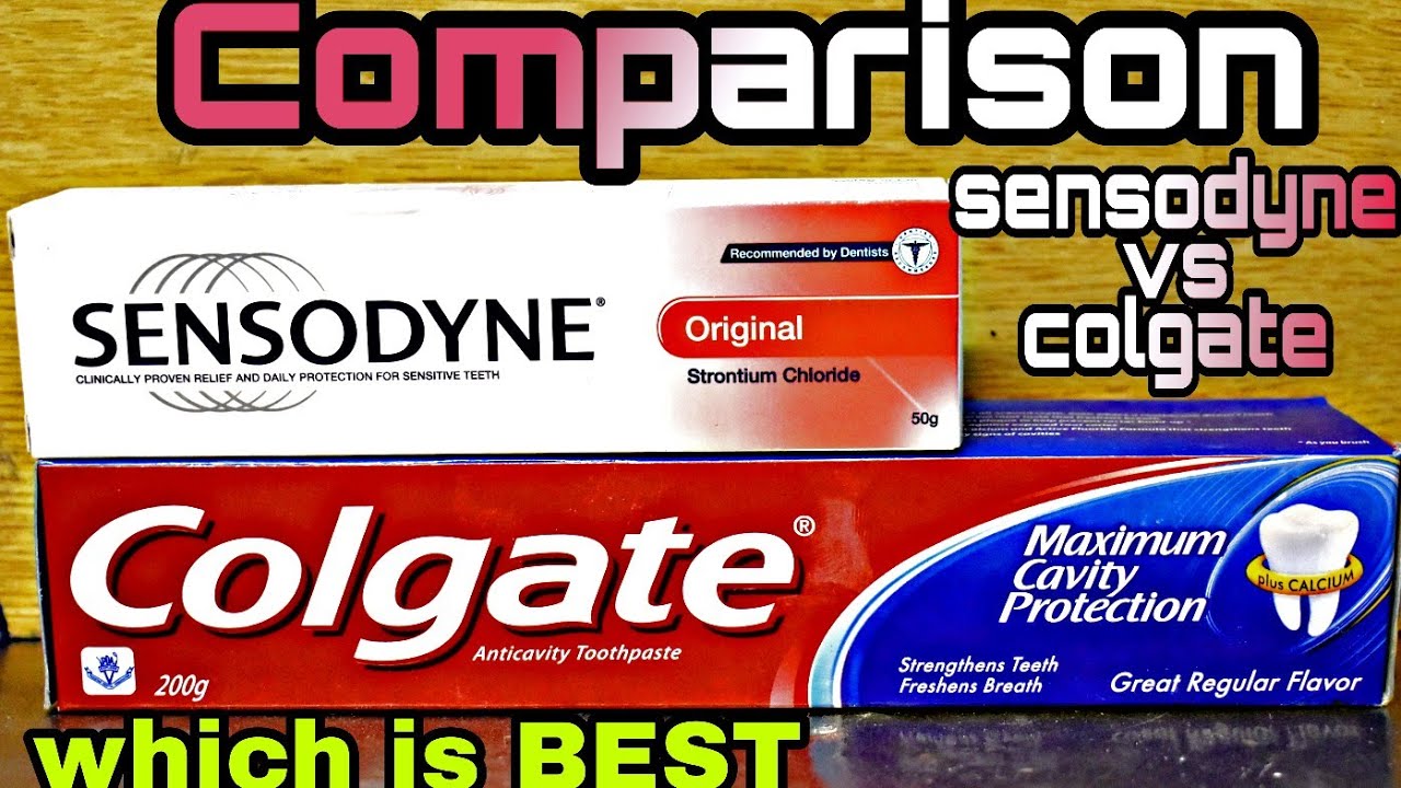 Colgate VS Sensodyne Comparison (Urdu/Hindi) YouTube