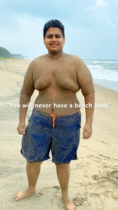 Beach body transformation 🇮🇳 #motivation #transformation #weightloss