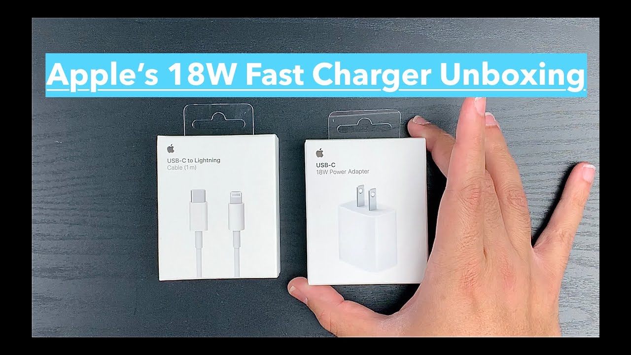 Apple's 18W Charger (for iPhone / iPad Pro) Unboxing - Is It Worth It?