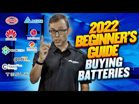 Buying Solar Batteries - 2022 Home Battery Buyer's 101 Guide