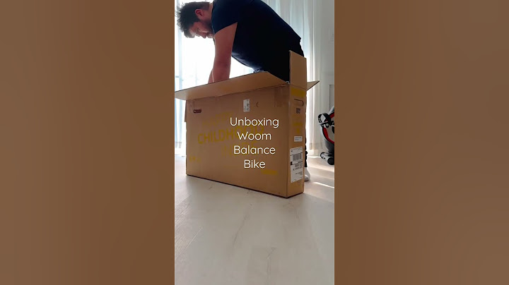 Unboxing! Woom balance bike #toddler #montessori #unboxing #bike #balancebike