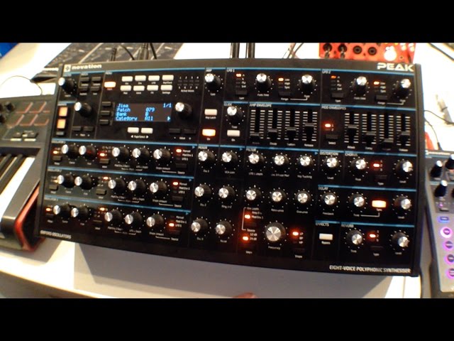 Superbooth 17: Novation Peak demo - YouTube