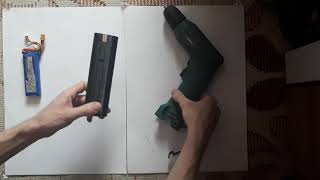 Makita 7,2V LiPo conversion mod