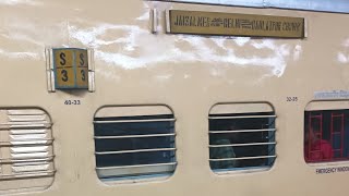 Indian night train sleeper class Himachal express 14553